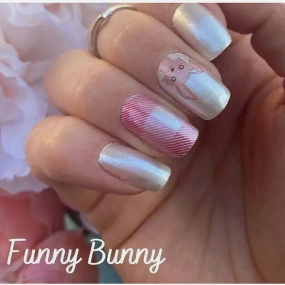 🐰✨ Color Street “Funny Bunny” (Retired) Nail Strips NEW 2 for $9 / 3+ $3 each - Picture 2 of 3